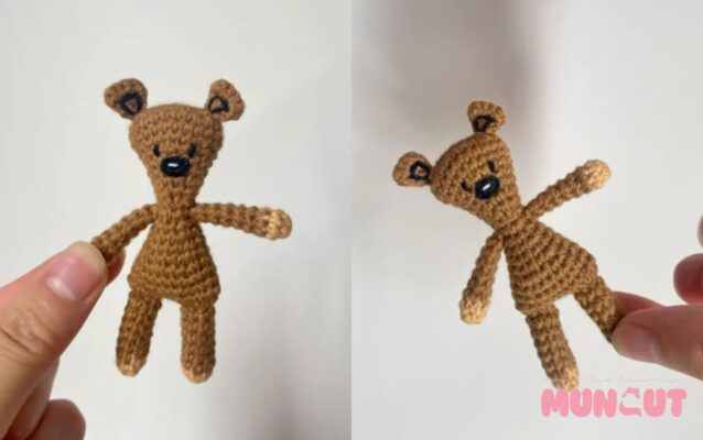 móc khóa gấu teddy