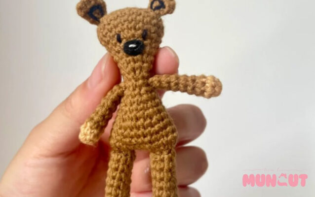 Móc khóa gấu Teddy dễ thương