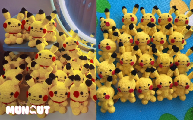 hình ảnh móc khóa pikachu